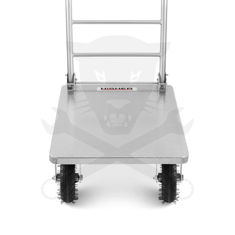 Kézikocsi 500 kg terhelhetőség -összecsukható- Nagy kerekű -HEAVY DUTY
