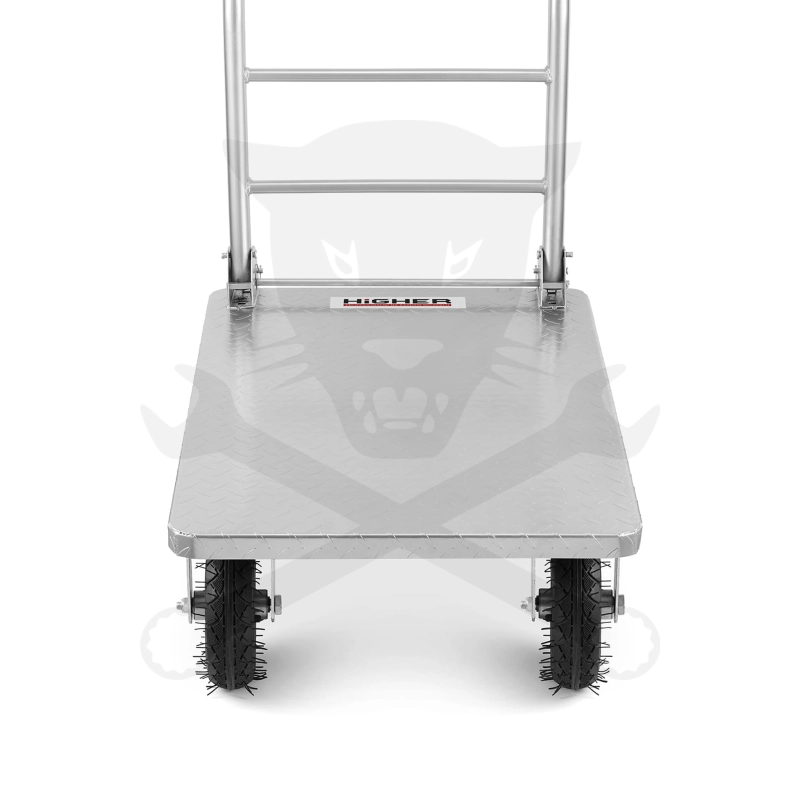 Kézikocsi 500 kg terhelhetőség -összecsukható- Nagy kerekű -HEAVY DUTY