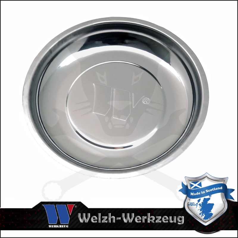 Mágneses tálca kerek 150 mm Welzh