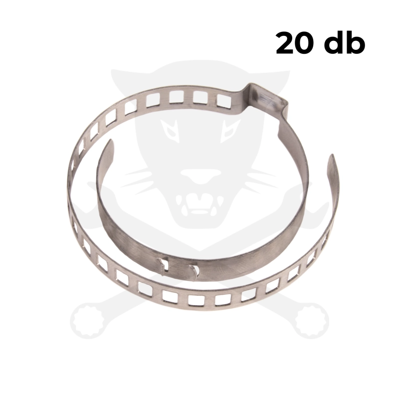 Féltengely gumiharang bilincs készlet 7 mm x 405 mm 20 db-os kiszerelés