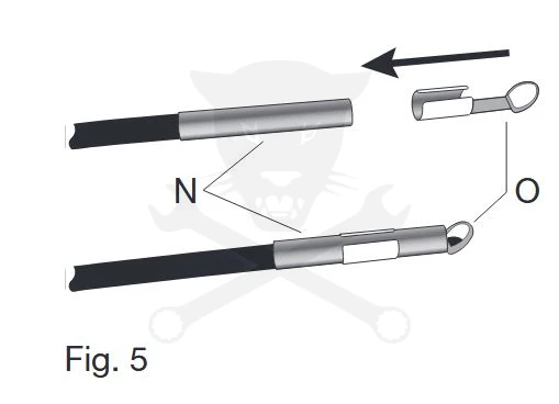 Videoszkóp - inspekciós kamera  3.9 mm-es x 1000 mm - Laser Tools