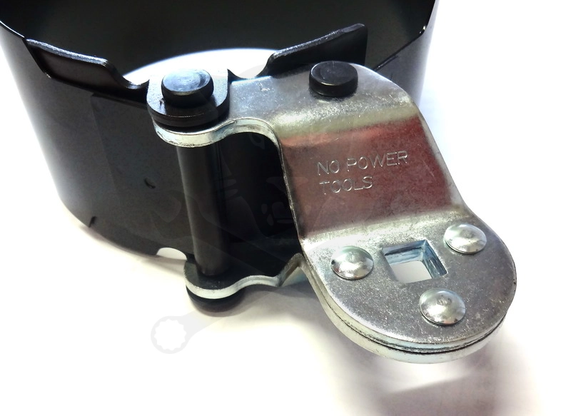 Olajszűrő leszedő acélszalagos 120 - 140 mm EXTRA ERŐS