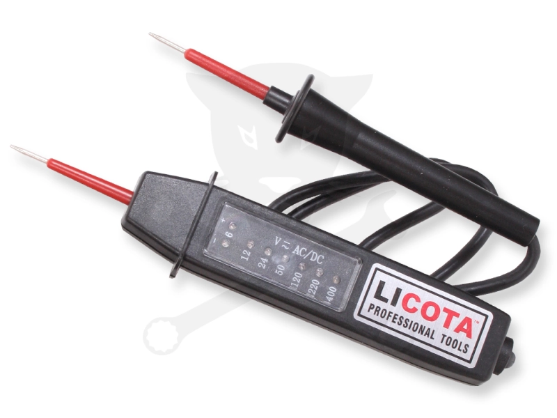 Próbalámpa LED-es 6-400V AC/DC