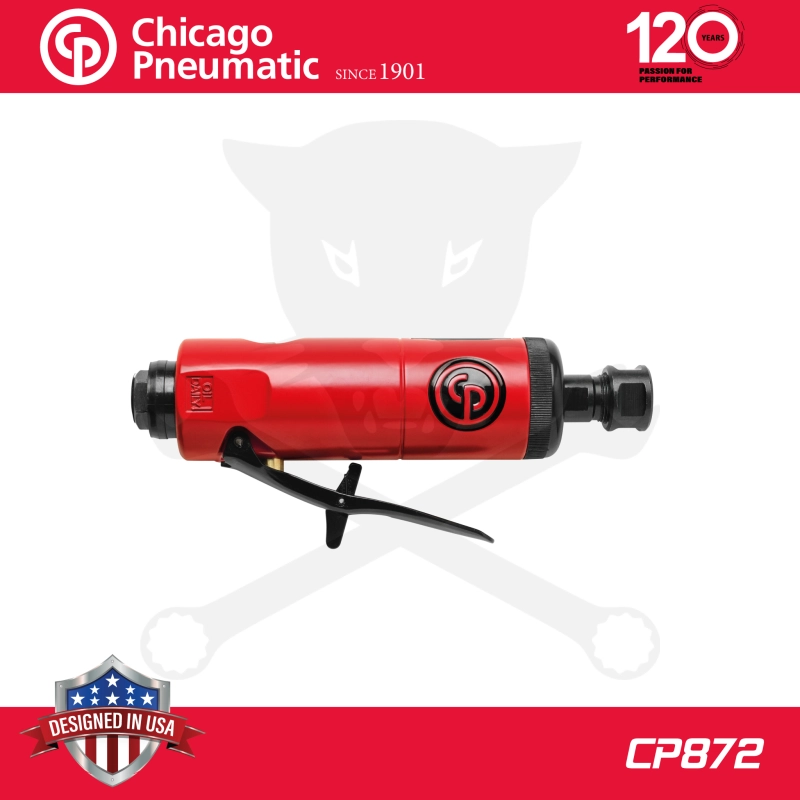 Levegős egyenes csiszológép - turbómaró 1/4" - 27.000 RPM - Chicago