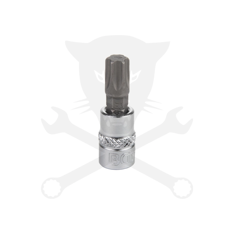 Rátűzőkulcs - crowa+bit 1/4" torx T45