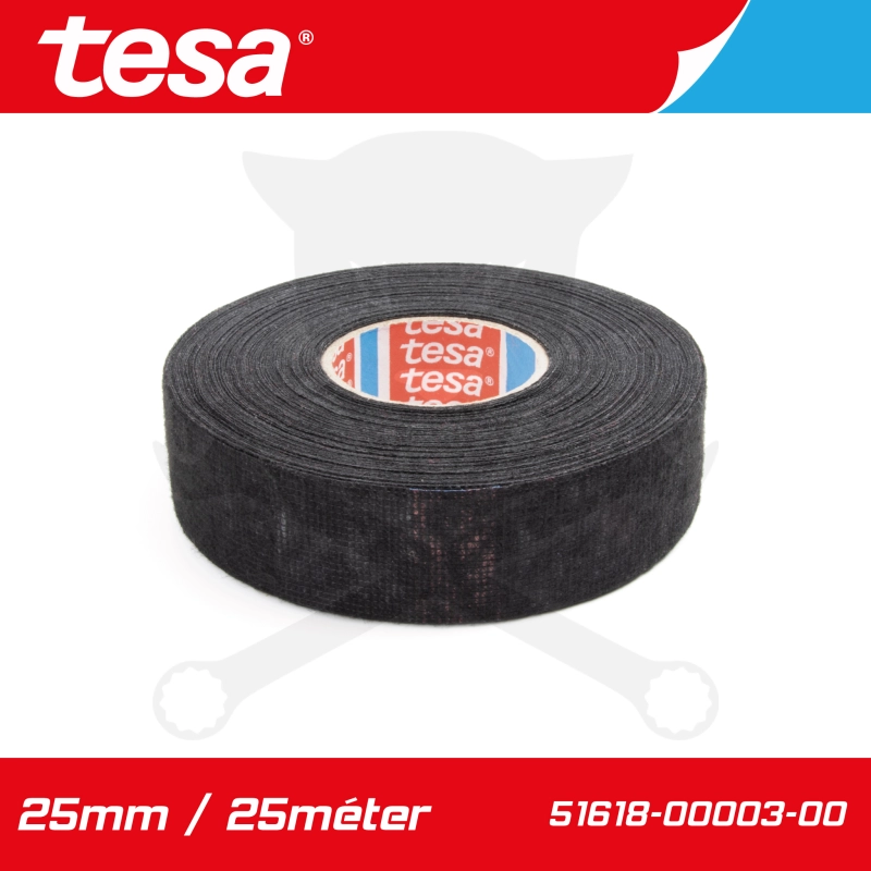 Bandázsszalag, textil 25 mm x 25 méter - TESA