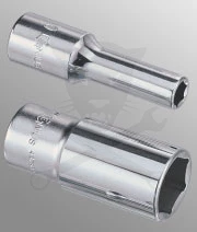Dugókulcs - crowafej 1/2" 6 lap hosszú 08 mm Genius