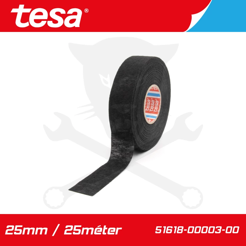 Bandázsszalag, textil 25 mm x 25 méter - TESA