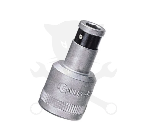 Bit tartó adapter 3/8"- 1/4" -os bithez  - Genius