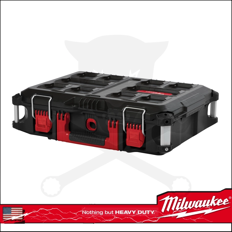 Szerszámos láda, 560x410x170 - PACKOUT Tároló láda 3 - Milwaukee
