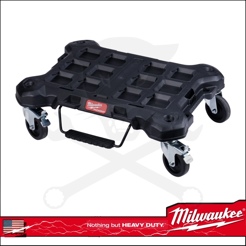 Packout - Lapos gurulós kocsi, 610x480x190 mm - 113 kg - Milwaukee
