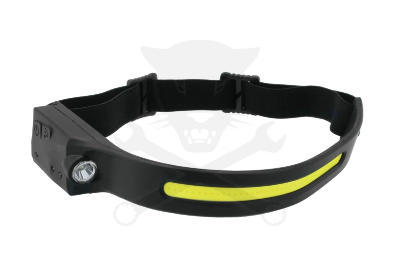 Szerelőlámpa - Fejlámpa LED 01 COB Multifunkc. 2:1 akkus USB +szenzor