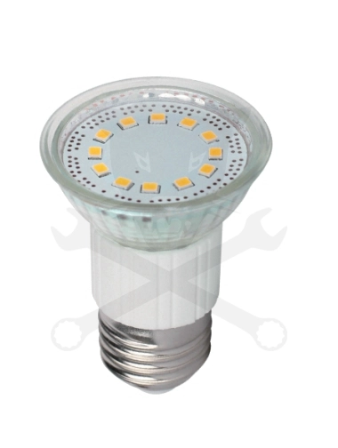 Izzó LED spot 3 W meleg fehér 75/50 mm E27 ELMARK
