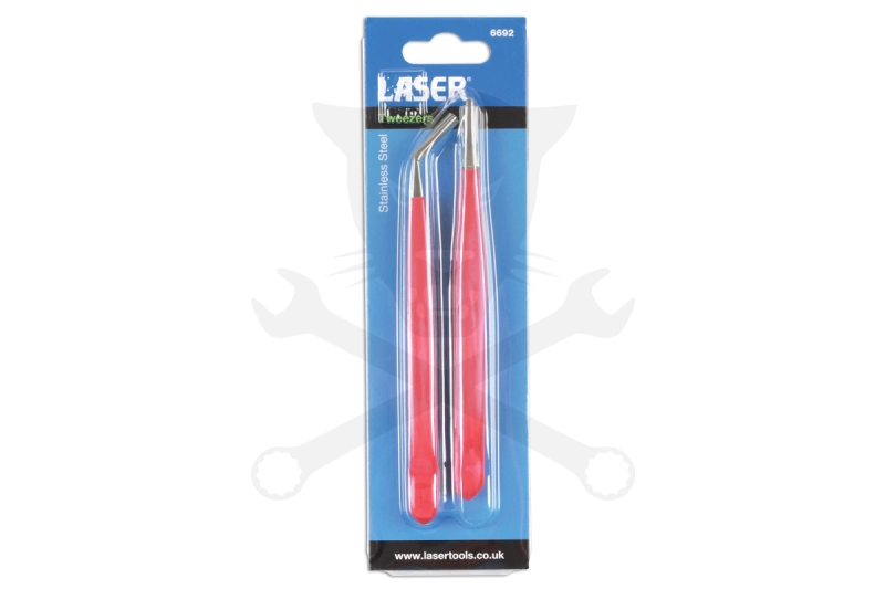 Csipesz készlet 2 db-os rozsdamentes kivitel - Laser Tools