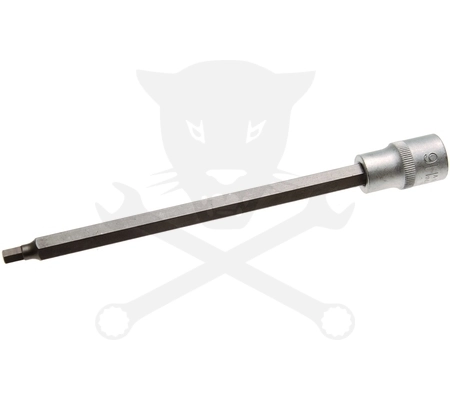Rátűzőkulcs - crowa+bit 1/2" imbusz  6x200 mm hosszított