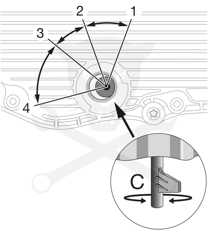 Olajleeresztő kulcs készlet Mercedes 9G Tronic 725 váltó szereléshez