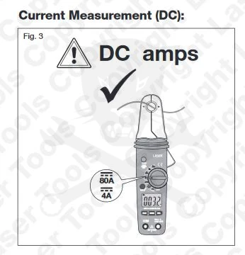 Multiméter, lakatfogós AC/DC precíz-autós 4A/80A-CATIII 600V-Hibrid