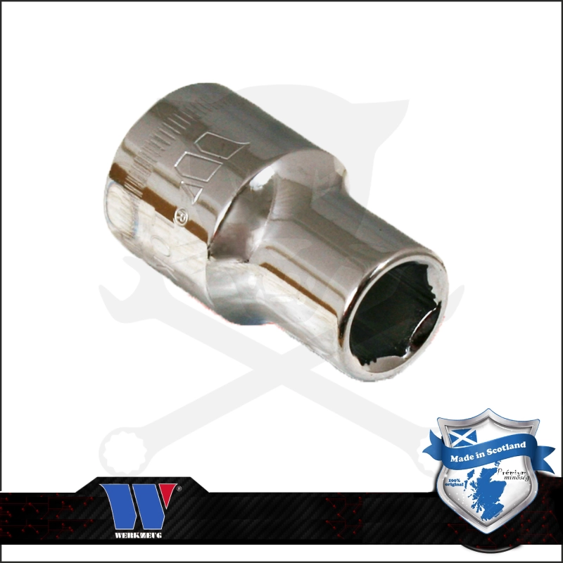 Lok-Typ Dugókulcs - crowafej 1/2" 10 mm 6 lap normál - Welzh