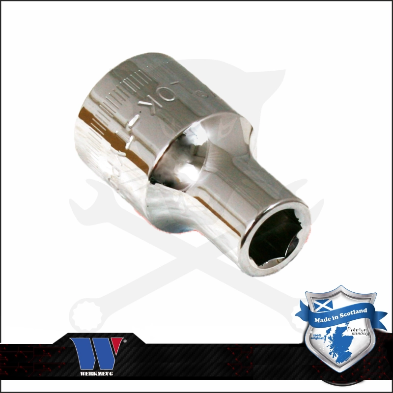 Lok-Typ Dugókulcs - crowafej 1/2" 12 mm 6 lap normál - Welzh