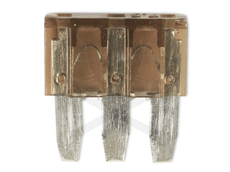 Biztosíték Micro háromlábas  7.5A - 25 db-os cs. - AT18-