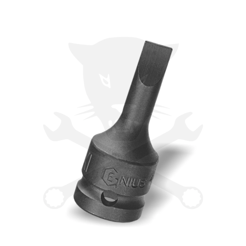 Légkulcsfej csavarhúzó lapos 2,5x14 mm Genius