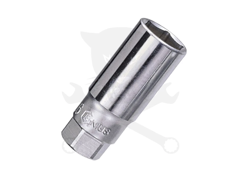 Gyertyakulcs 21 mm 1/2" Genius