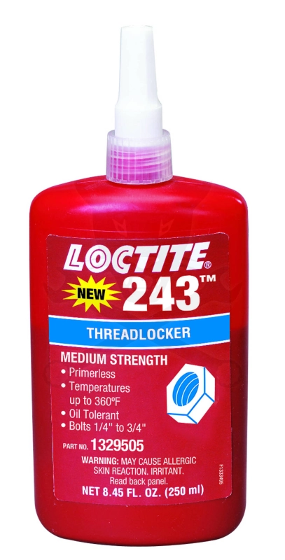 Loctite csavarrögzítő 243 - kék - 250 ml