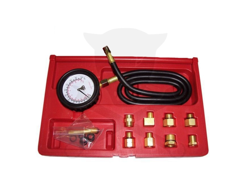 Olajnyomásmérő készlet menetes 8 db adapter