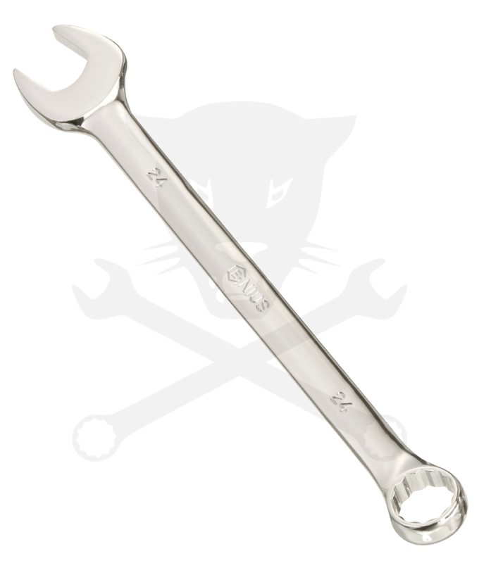 Csillag-villáskulcs  6-os 130 mm - tükör polírozott - Genius (748206 )