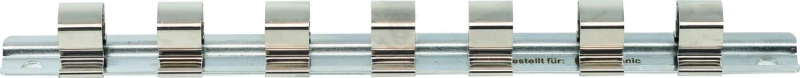 Dugókulcstartó sín  1/2"  7 db-os BGS