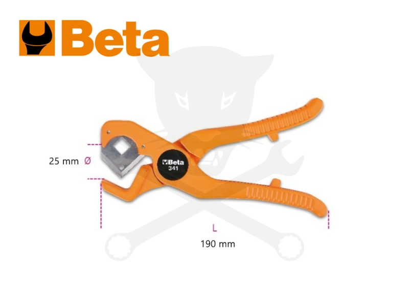 Csővágó műanyag csőhöz 25 mm Beta