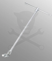 T-kulcs 1/2"-os kardán-csuklós 700 mm Genius
