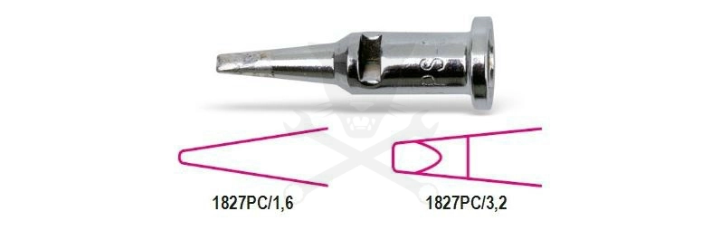 Forrasztópáka hegy - kúpos 1,6 a BETA 1827-hez (1827PC/1.6)