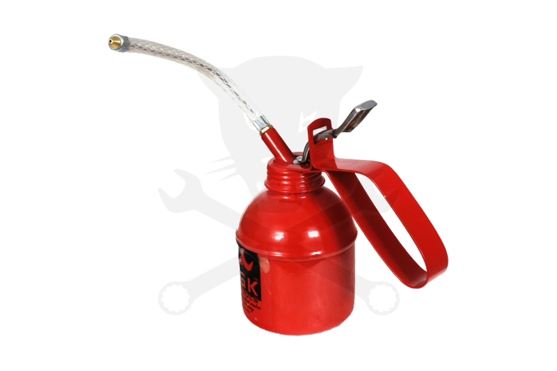 Olajzó kanna, fém 300 ml - 150mm flexibilis csővel