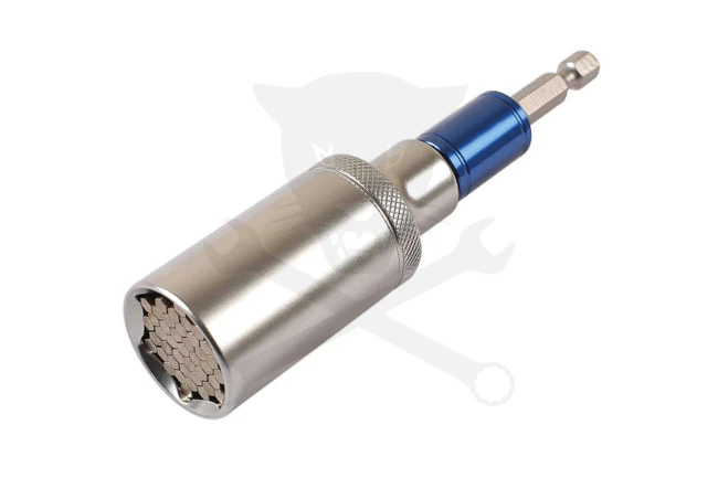 Dugókulcs - crowafej multi univerzális "túlélő fej" GÉPI 1/4" 9-21 mm