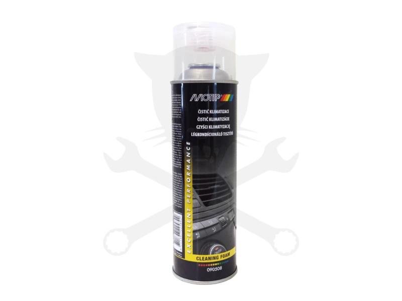 Klímatísztító spray 500 ml + fújó csővel Motip
