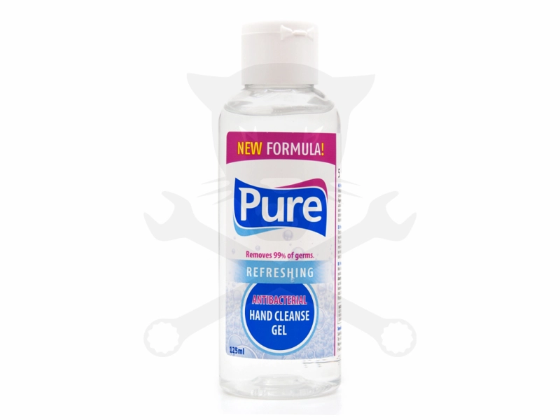 Kézfertőtlenítő gél - antibakteriális - 125 ml - Pure