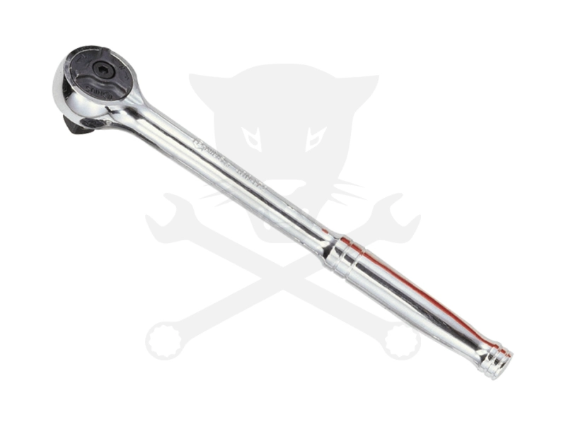 Crowa racsnis kulcs 1/4" 72 fogú - 5 fokos kivitel - Genius