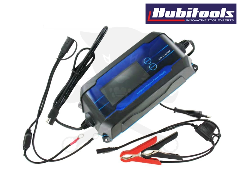Akkumulátor töltő 12V - 10A/1,5A - profi