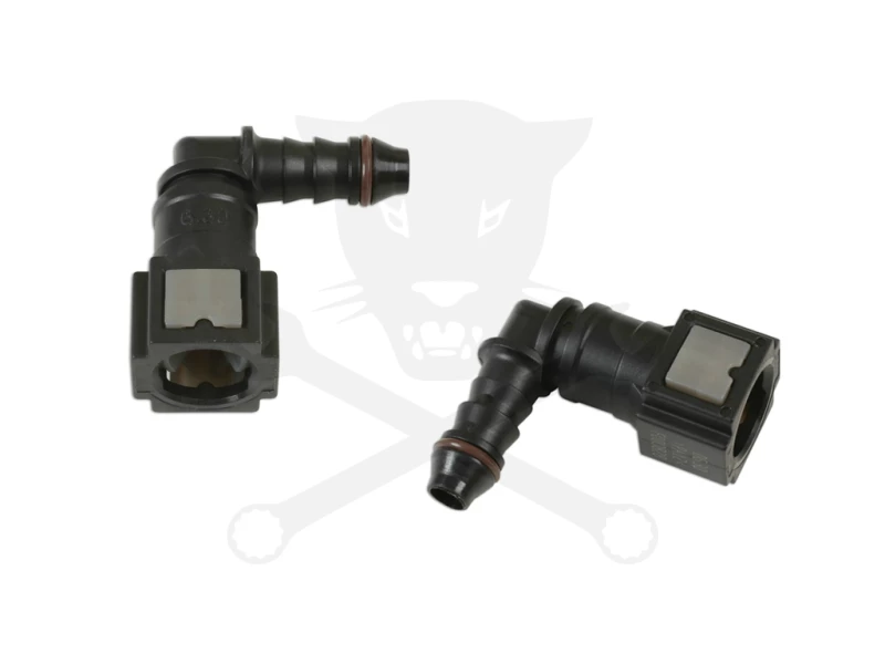 Üzemany gyorscsatl. készlet 3 db  6.3 x 6 mm 90°-os - Laser