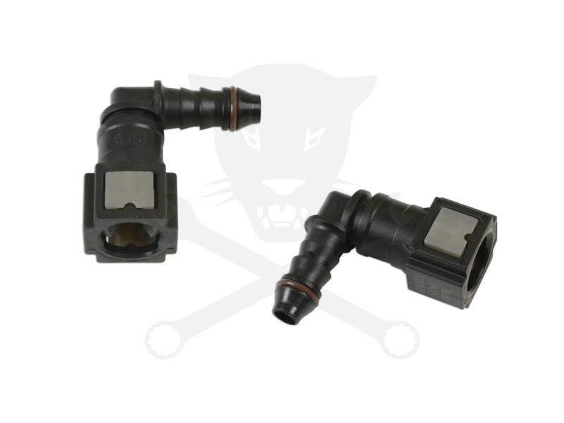 Üzemany gyorscsatl. készlet 3 db 6.3 x 6 mm 90°-os - Laser
