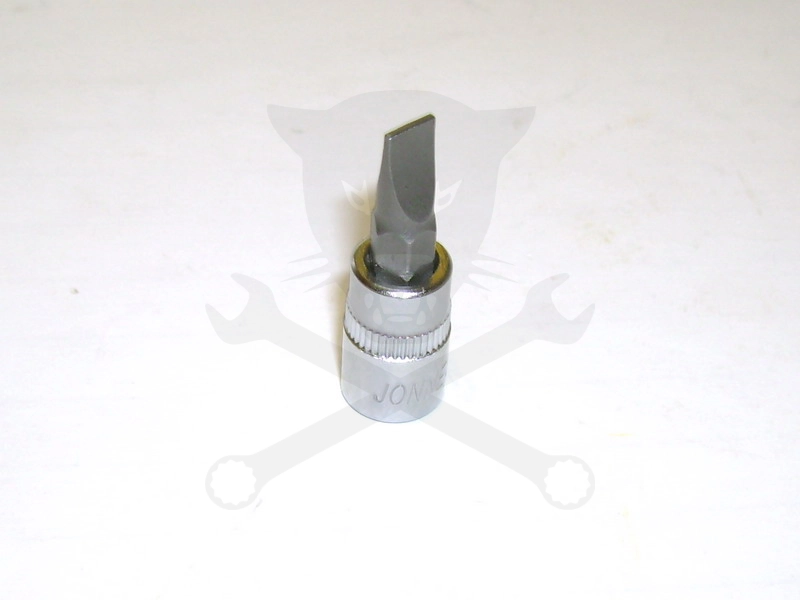 Rátűzőkulcs - crowa+bit 1/4" lapos 6 mm