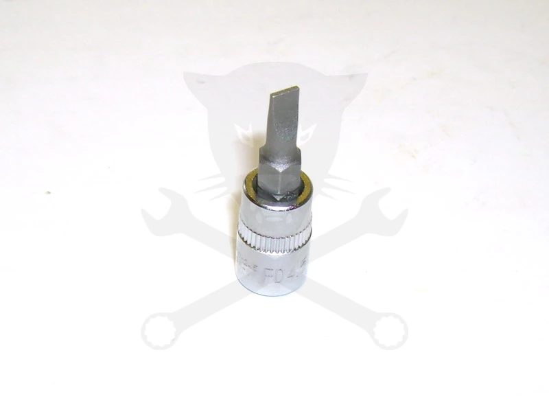 Rátűzőkulcs - crowa+bit 1/4" lapos 4,5 mm
