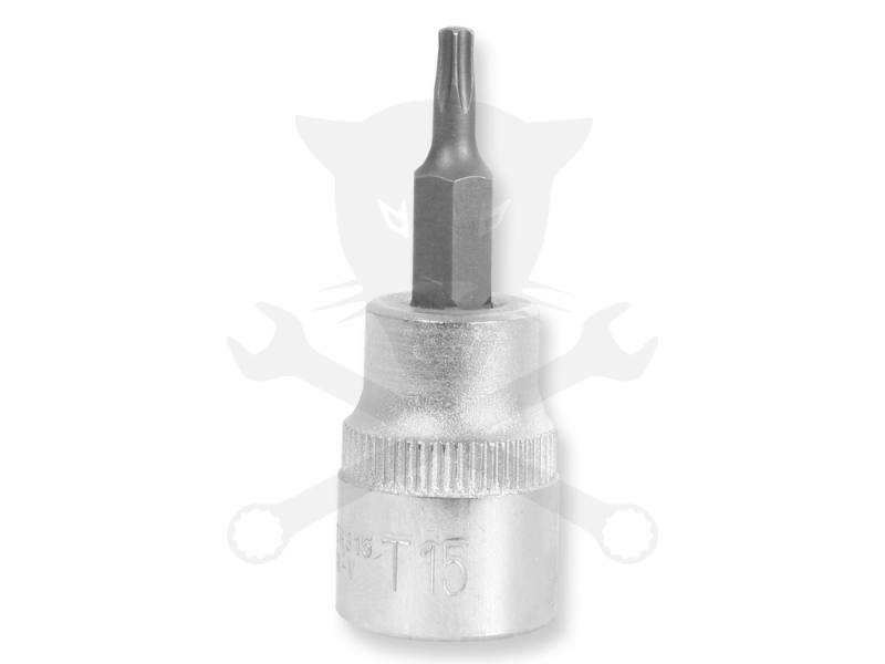 Rátűzőkulcs - crowa+bit 3/8" torx T15