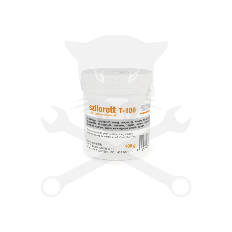 Szilikon zsír T100 0,1 kg Teflon tartalmú (Sziloret T-100g)
