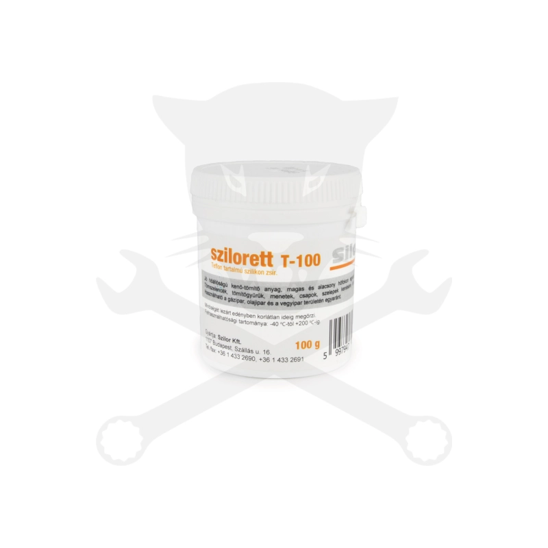 Szilikon zsír T100 0,1 kg Teflon tartalmú (Sziloret T-100g)