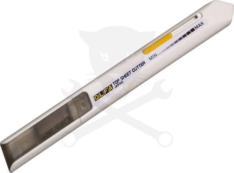 Vágókés OLFA dekor és riccelő kés 6 mm 2 db pengével, állítható