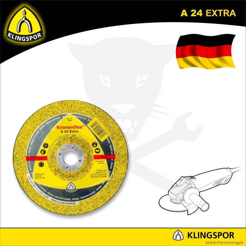 Vágókorong 115x2.5 mm A24 Extra - acél - Klingspor