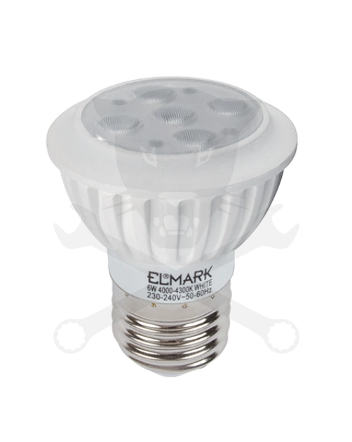 Izzó LED spot 6 W fehér 64/50 mm E27 ELMARK
