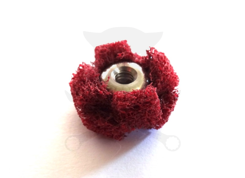 Pichler tartozék porlasztó fenék polírozó kefe - finom /piros/19 mm-es